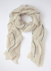 Cashmere Scarf Ocean Waves