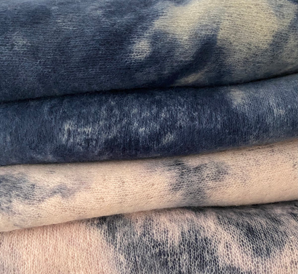 Cashmere Scarf Meru Cloud Tie Dye