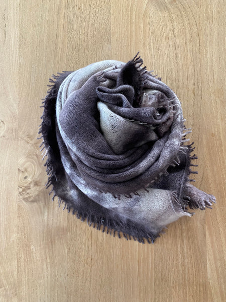 Cashmere Scarf Meru Cloud Tie Dye