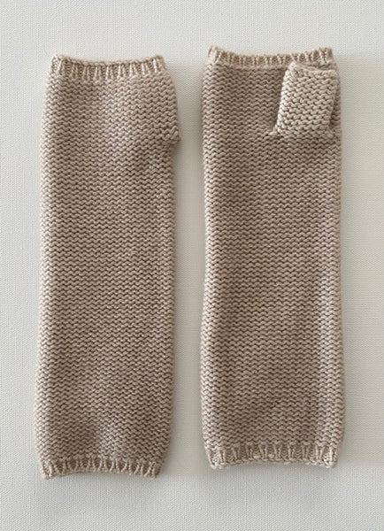 Cashmere Sleeves hand knit