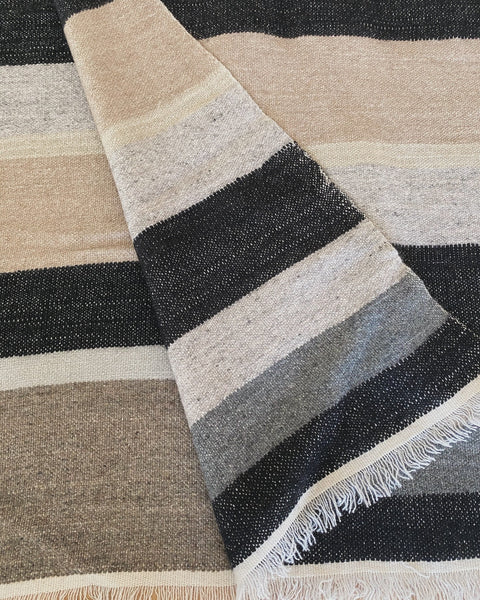Limited Edition Cashmere blanket Ponto Stripes