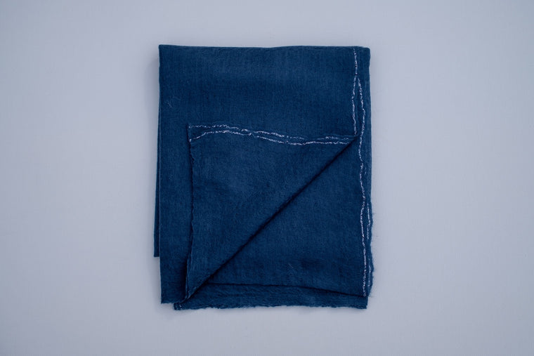 Cashmere Scarf Deva Indigo
