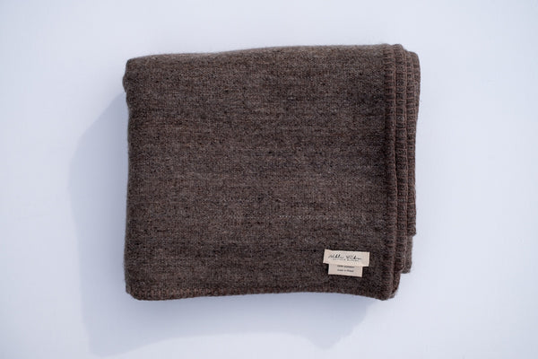 Cashmere Classic 4 ply hand woven blanket