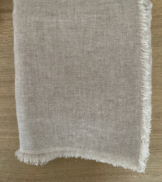 Cashmere Travel Wrap and Throw Chai Wallah  -Summer double ply gauze
