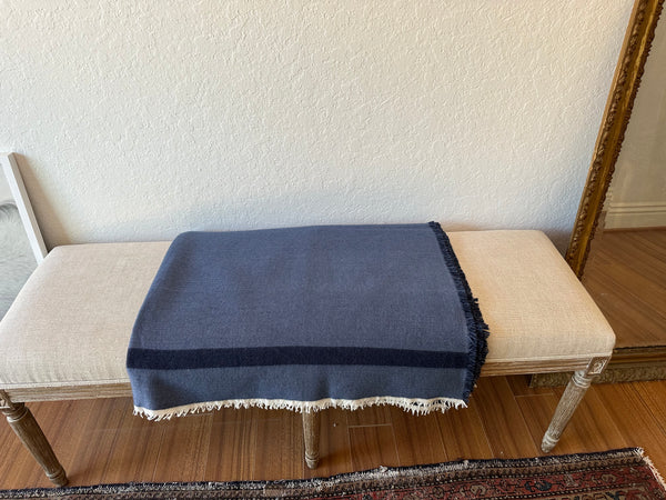 Cashmere Felted Double Ply Reversible Blanket