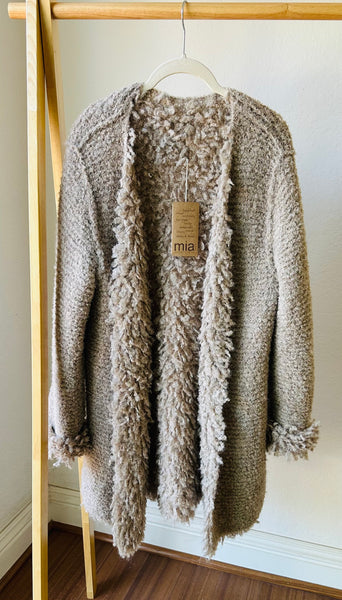 Limited Edition Noble Fibre x Mia Peru Alpaca Lima Teddy Jacket