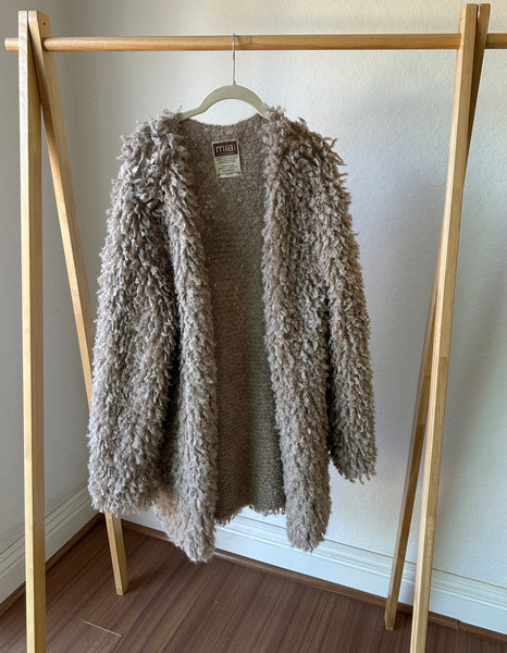 Limited Edition Noble Fibre x Mia Peru Alpaca Lima Teddy Jacket