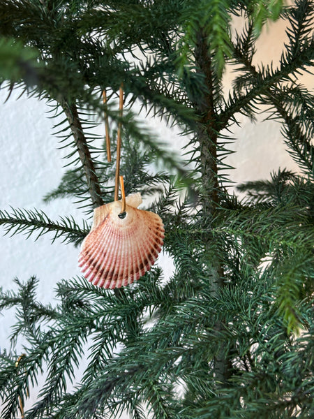 Crystal, shell, stone and geode ornaments