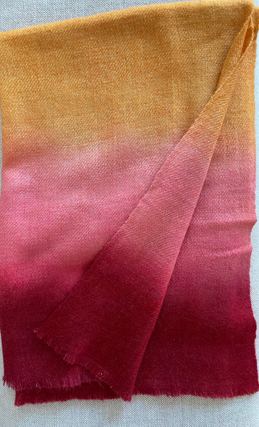 Cashmere Shawl Ombre Pondichery Collection