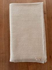 Cashmere Blanket four ply hand woven with whipstitch edge