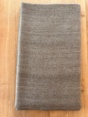 Cashmere Blanket four ply hand woven with whipstitch edge