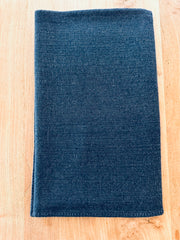 Cashmere Blanket four ply hand woven with whipstitch edge