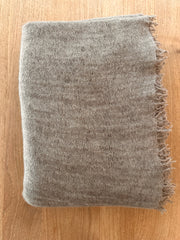 Cashmere and wool Meru blanket