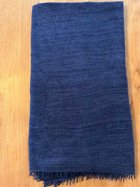 Cashmere and wool Meru blanket