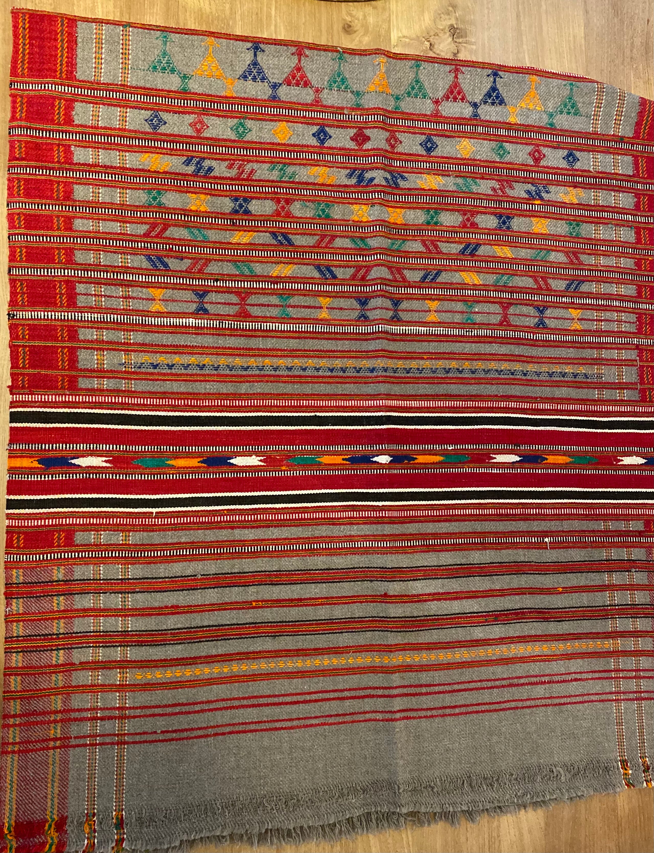 Jaisalmer hand woven wool blanket