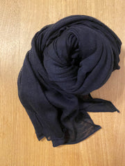 Cashmere Knit Imprint Scarf