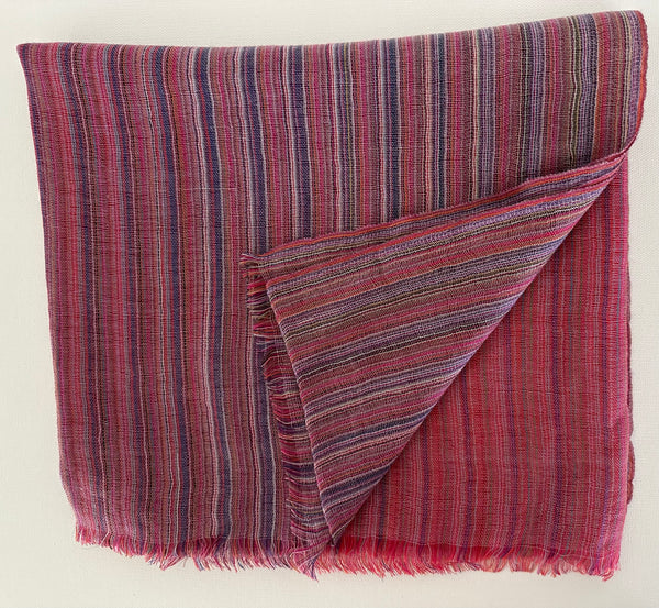 Cashmere Shawl Sustainable Stripes