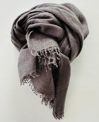 Cashmere Scarf Deva with fringe