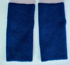 Cashmere sleeves ribbed