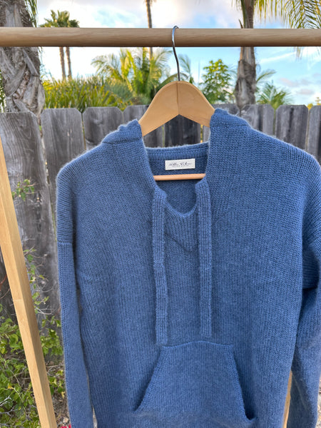 Cashmere sweater baja hoodie