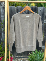 Cashmere sweater sweatshirt crew