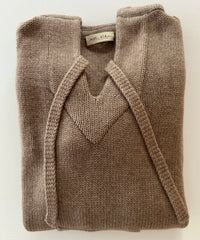 Cashmere sweater baja hoodie