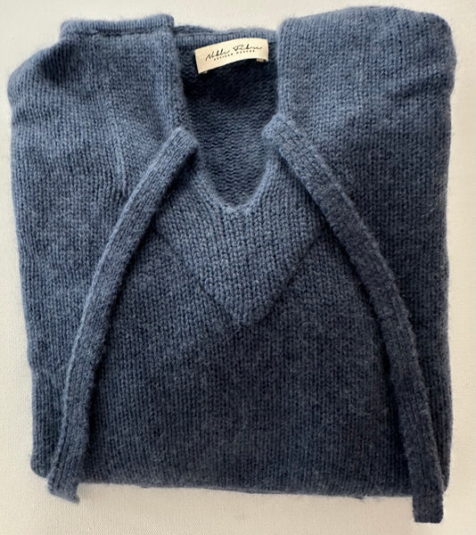 Cashmere sweater baja hoodie