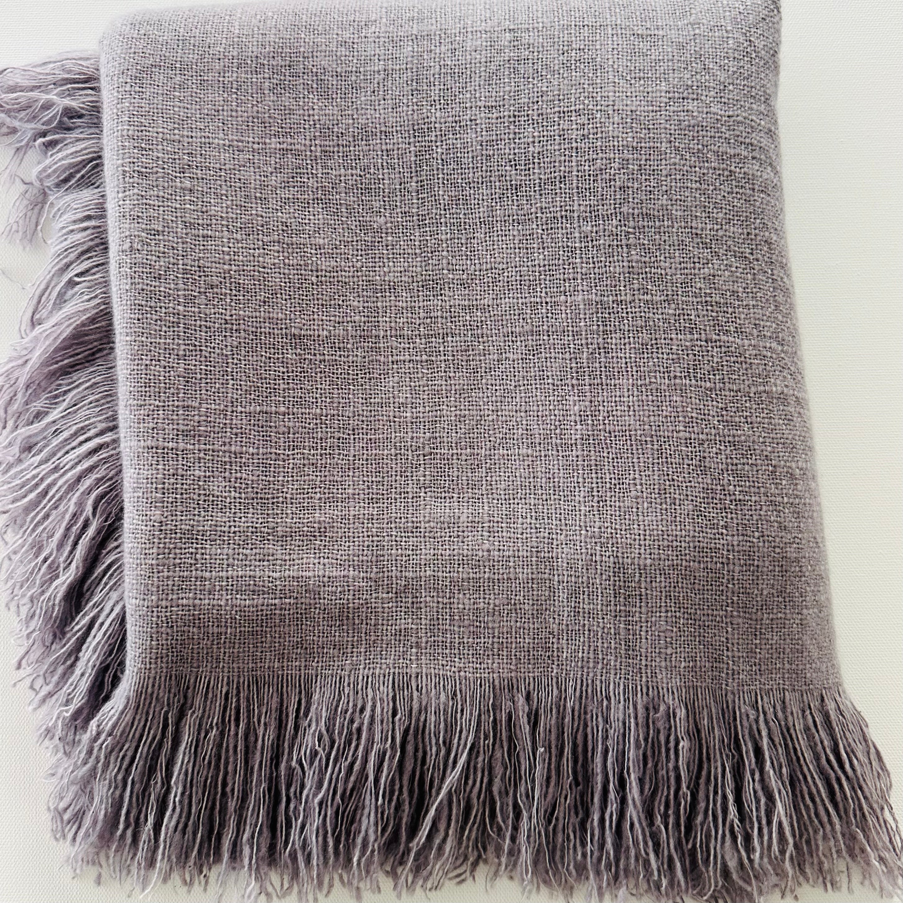 Cashmere shawl MG fringe