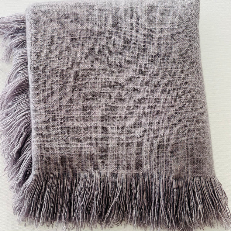 Cashmere shawl MG fringe