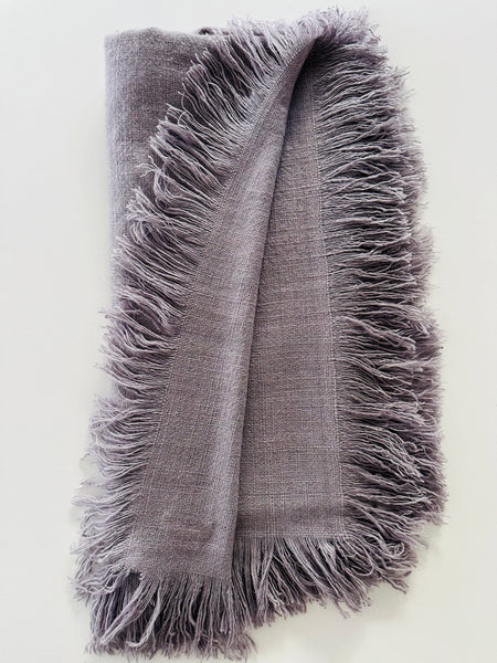 Cashmere shawl MG fringe