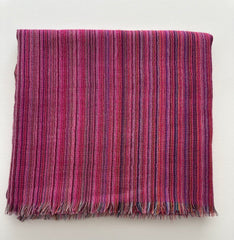 Cashmere Wrap Sustainable Stripes