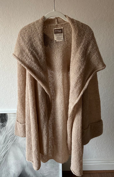 Noble Fibre x Mia Peru Alpaca hoodie sweater