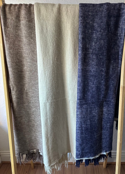 Thakali Hand spun Cashmere throw