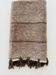 Thakali Hand spun Cashmere throw
