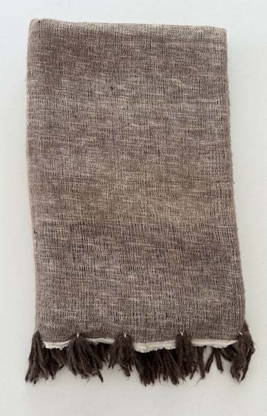 Thakali Hand spun Cashmere throw
