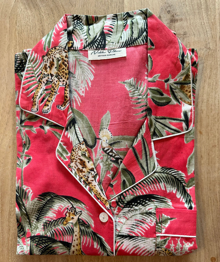 SALE Noble Fibre Pajama Classic Set Wildlife Collection