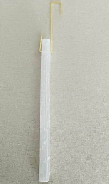 Crystal, shell, stone and geode ornaments