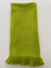 SAMPLE SALE Cashmere shawl MG fringe