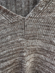 Cashmere Poncho Ponto Linen Space Dye