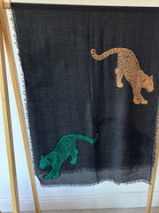 Rajasthan Leopard Scarf