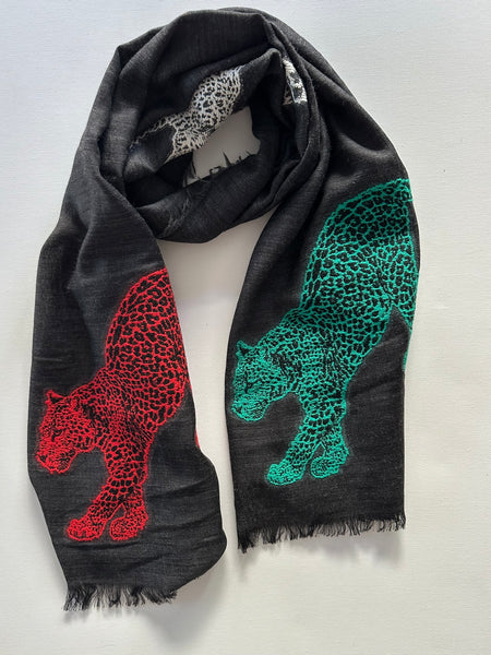 Rajasthan Leopard Scarf