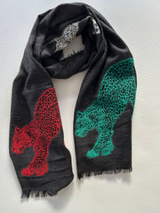 Rajasthan Leopard Scarf