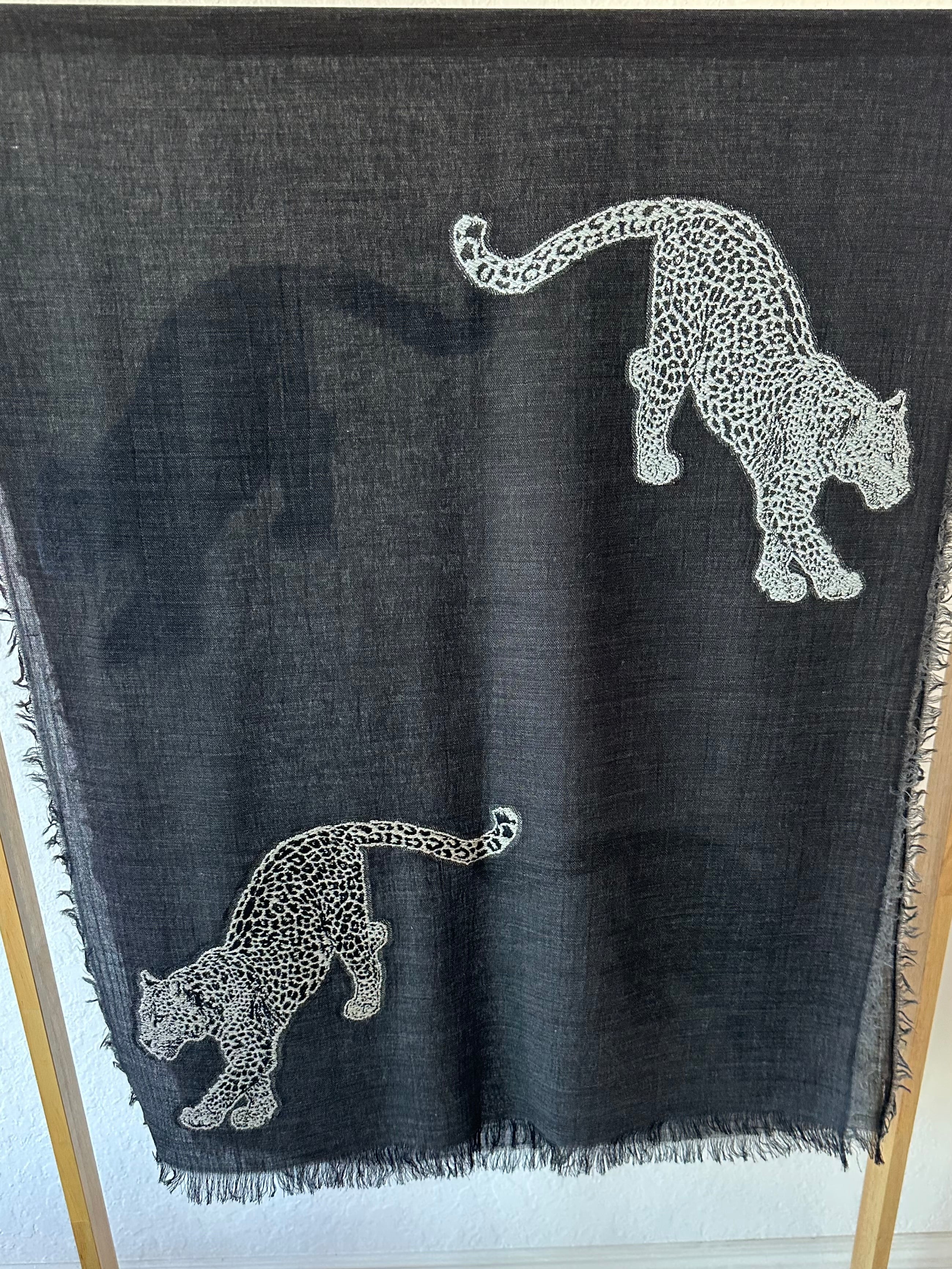 Rajasthan Leopard Scarf