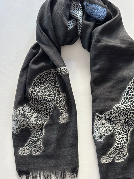 Rajasthan Leopard Scarf