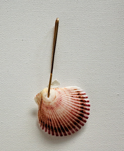 Crystal, shell, stone and geode ornaments