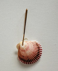 Crystal, shell, stone and geode ornaments
