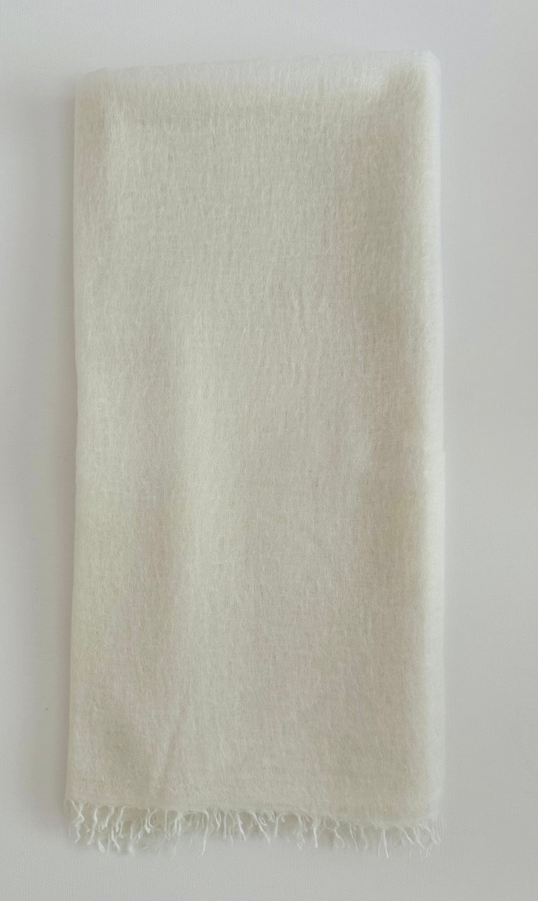 Cashmere Scarf Deva with fringe