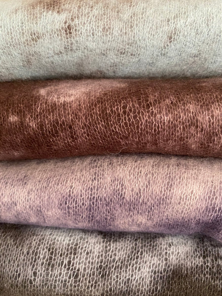 Cashmere and Wool Meru Tie Dye Scarf