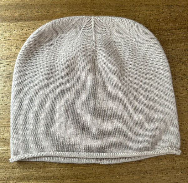 Cashmere Hat with rolled edge