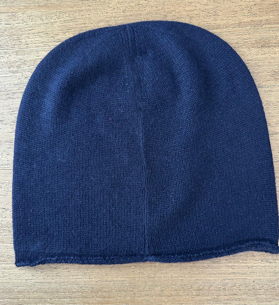 Cashmere Hat with rolled edge